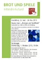 Flyer-Ausstellung Sehr 2015